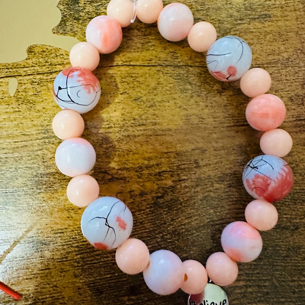 Beautiful glass handmade bracelet